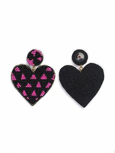 Diseño de Bordado de Corazones Multicolor de Moda, Cuentas de Cristal, Venta Caliente, Hecho a Mano, Ligero, Tamaño Personalizado, por MULTI CRAFT - Product Image 2