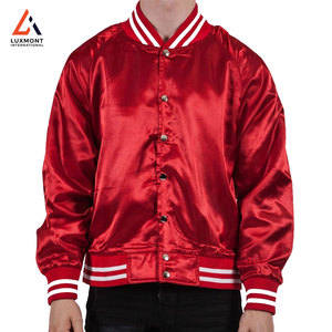 Veste en satin tendance pour homme, légère, confortable, style streetwear, vêtement d'hiver, nouveau style - Product Image 1