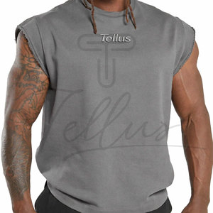 Camiseta sin Mangas Deportiva Casual Transpirable de Alta Calidad para Hombre, para Fisicoculturismo y Gimnasio - Product Image 1