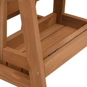 Sgabello Pieghevole in Legno di Abete Massiccio, Prodotto di Alta Qualità tra Sgabelli e Pouf - Product Image 6
