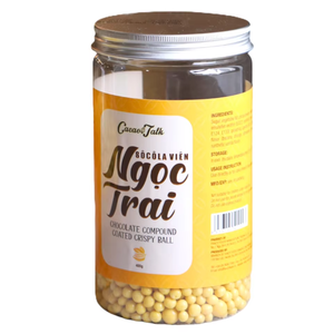 Chocolat Composé OEM/ODM Vente en Gros Directe du Fabricant HALAL pour la Décoration de Gâteaux, Boulangerie, Boules Croustillantes au Chocolat et à la Banane, Cacao - Product Image 1