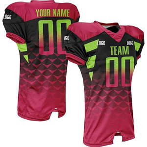 Camiseta Profesional de Fútbol Americano para Hombre, Camiseta para el Día del Partido para Equipos Deportivos, Sublimación, Color Personalizado - Product Image 1