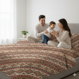 Parure de draps King Size en gros – Drap plat et drap-housse de luxe style hôtelier, imprimé rayé, microfibre 400TC, toutes saisons, avec taies d'oreiller - Product Image 2