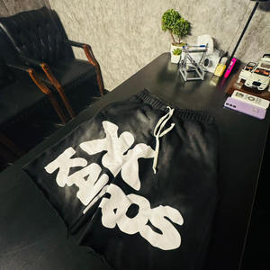 Pantalones Cortos Deportivos Casuales de Verano para Hombre, de Alta Calidad, Ajustados, con Bolsillos con Cordón, 100% Algodón de Secado Rápido - Product Image 2