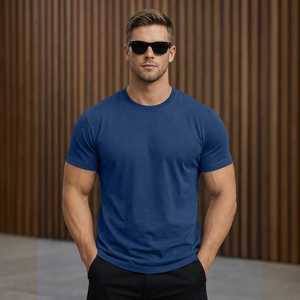 T-shirt Hip Hop Rap pour Homme, Coupe Classique, 100% Coton, Col Rond, Impression Numérique Personnalisée, Vente en Gros Directe Usine - Product Image 2