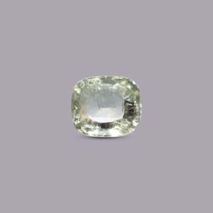 Natural Blue Aquamarine Loose Gemstone 5.4 Carat Faceted Cut for Fine Jewelry - Product Image 1