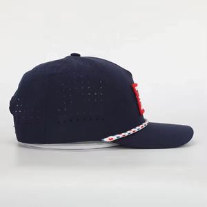 Gorra de béisbol deportiva de 6 paneles para hombre, clásica, ajustable, con bordado 3D, para correr y golf al aire libre en verano. - Product Image 3