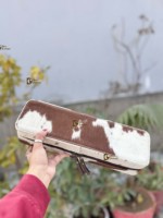 Étuis pour lisseur et fer à boucler en cuir de vachette résistant à la chaleur, organisateur parfait de haute qualité pour les outils capillaires