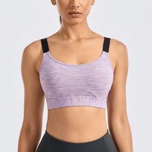 Women High Support Sports <b>Bra</b> <b>Wide</b> <b>Strap</b> Padded Running Fitness Gym Workout Custom Private Label Activewear - Product Image 1