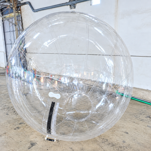 Esfera Inflable Transparente de PVC para Caminar, Bola de Burbuja Zorb, Esfera de Choque para 1 Persona, 2m de Diámetro, para Parque Acuático, Piscina, Flotador - Product Image 4
