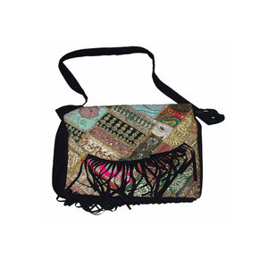 Proveedor Mayorista de Bolsos de Hombro Étnicos Indios de Última Moda para Mujer, Bolsos de Mano Bordados de Primera Calidad - Product Image 3