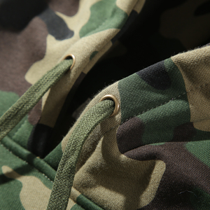 Sudadera con Capucha Personalizada para Hombre, 500gsm, Camuflaje, Fabricantes al por Mayor, Sudaderas Extra Grandes Unisex Personalizadas - Product Image 3