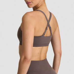 Sapdnex – Vêtement de sport et de yoga à haute élasticité avec bretelles croisées au dos, coussinets amovibles, coupe ajustée, anti-transpiration, pour l'entraînement en extérieur - Product Image 6