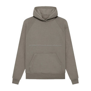 2025 nuevas sudaderas con capucha de algodón puro de alta calidad 380 GSM de algodón polar en blanco TAMAÑO DE EE. UU. sudaderas con capucha informales de manga raglán de gran tamaño para hombres - Product Image 2