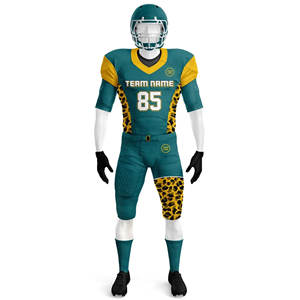 Uniforme de football américain sur mesure, tissu respirant de haute qualité, unisexe, taille XL, ensembles élégants, vêtements pour joueurs adultes - Product Image 3