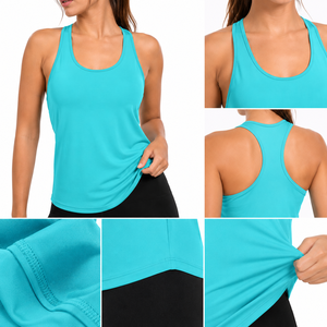 Women's <b>Knitted</b> <b>Tank</b> <b>Top</b> Soft Premium Quality Sleeveless Activewear Eco-Friendly Breathable Quick Dry 100% Cotton Designed for - Product Image 6