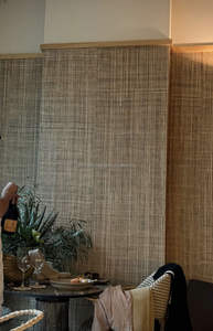 Meubles faits à la main en raphia naturel pour la décoration murale intérieure de luxe - Product Image 4