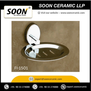 Ensemble d'accessoires de salle de bain contemporains en acier inoxydable chromé brillant à fixation murale, barre porte-serviettes 60 cm, distributeur de savon, porte-brosse à dents - Product Image 6