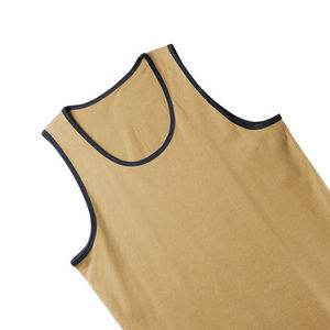 Camisetas sin mangas de alta calidad para hombre, súper suaves y elásticas, para gimnasio, entrenamiento, fitness, camiseta interior, precio al por mayor - Product Image 4