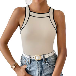 Camiseta sin Mangas de Alta Calidad para Mujer, Nuevo Estilo, Camiseta Deportiva para Mujer - Product Image 1