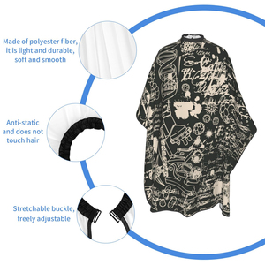 Cape de Coiffure pour Enfants – Qualité Supérieure, Tissu Léger et Imperméable, Utilisation en Salon, Design Couleurs Uniques – Fournisseur 2026 - Product Image 5