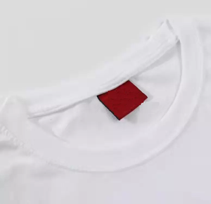 เสื้อยืดคอกลมแขนสั้นผ้าฝ้ายแท้ 100% ไซส์ S ถึง 5XL สำหรับผู้ชาย สีขาวล้วน  รับออกแบบลายตามสั่ง พร้อมสกรีนโลโก้ตามต้องการ - Product Image 6