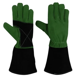 Gants de sécurité en cuir de vachette pleine fleur à double paume, résistants aux chocs thermiques et aux étincelles, robustes, pour les travailleurs industriels, usage général - Product Image 6