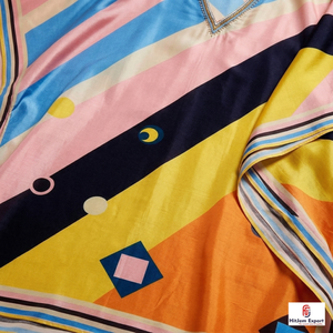 Women Printed <b>Kaftan</b> Dress Loose Fit <b>Summer</b> Beach Wear Soft Fabric Island Resort Vacation Wholesale Bulk Supply - Product Image 5