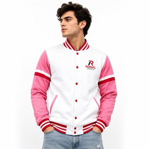 Custom Printing Long Sleeve <b>Men's</b> <b>Baseball</b> <b>Jacket</b> <b>Men</b> Plain Letter Man Wholesale Blank Varsity <b>Jackets</b> <b>for</b> <b>men</b> By Ronal Sports - Product Image 3