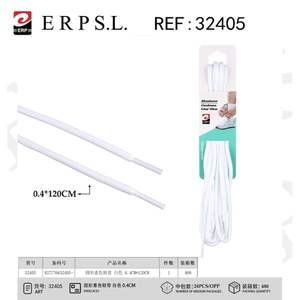 Lacets ronds blancs taille 24/U 0,4x120 cm, accessoire pour range-chaussures et supports à chaussures - Product Image 3