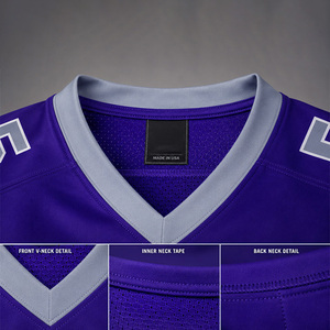 Conjuntos de Fútbol Americano Personalizables al por Mayor de Alta Calidad para Hombre, Sublimación Completa, para Jóvenes y Adultos, Ropa Deportiva de Secado Rápido - Product Image 4