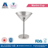 Coupe à Martini en Acier Inoxydable, Outil de Bar avec Design Écologique, Capacité de 300 ml, pour Restaurants et Hôtels, Style Moderne et Luxueux Martin
