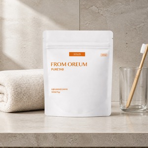 [FROM OREUM] Recambio de Artículos de Baño para Hoteles, Recambio de Pasta de Dientes Sólida para Higiene Bucal de Viaje para Huéspedes - Product Image 3