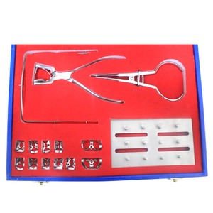 Juego de Pinzas de Aislamiento Dental de Acero Inoxidable, Kit Completo de Aislamiento Dental, Herramientas Maxilofaciales, Operación Manual - Product Image 2