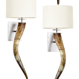 งานฝีมือทำมือจากเขาสัตว์ ของตกแต่งทรงกลมสำหรับบ้าน สไตล์ชนบท งานศิลปะแบบดั้งเดิม ของสะสม วัสดุธรรมชาติ คุณภาพพรีเมียม สัมผัสเสมือนจริง - Product Image 1