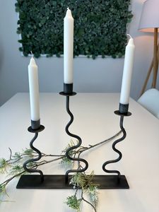 เชิงเทียนโลหะตกแต่งสไตล์โมเดิร์นสำหรับตกแต่งบ้าน - Product Image 5