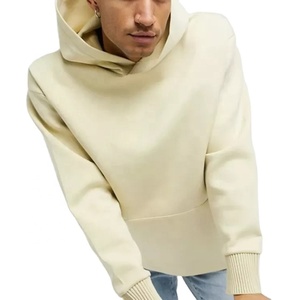 Sweat à capuche oversize pour adultes, nouveau design, manches longues, 100% coton, tissu de qualité, pour la salle de sport, mode masculine, vente en gros - Product Image 1
