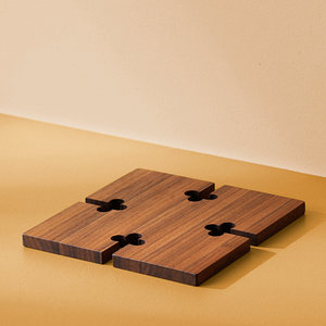 Sous-plat en bois sculpté à la main, motif floral vintage, résistant à la chaleur, support décoratif pour casseroles, décoration de table de cuisine - Product Image 5