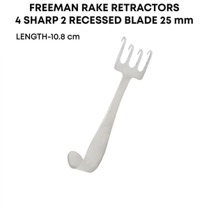Écarteur de poitrine Freeman à 4 griffes, instrument chirurgical pour la chirurgie plastique - Product Image 2