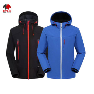 เสื้อแจ็กเก็ตนันโปรมีฮู้ดดีไซน์ตามสั่งโลโก้ออกแบบได้ตามต้องการ - Product Image 1