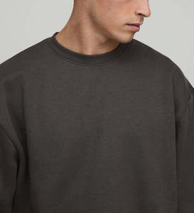Sudadera de Forro Polar de Algodón Oversize para Hombre 2026, Jersey Liso de Invierno con Logotipo Personalizado, Chándal al por Mayor para Hombre - Product Image 6