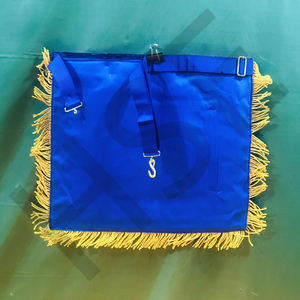 Tablier maçonnique bleu de haute qualité - Product Image 2