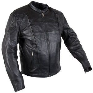 Breathable <b>Men's</b> Real Leather <b>Jacket</b> High Quality Solid Two Color <b>Men</b> Leather <b>Jackets</b> - Product Image 4