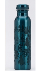 Glossy Blue Finished high Selling Design Coper <b>Bottles</b> For Ayurvedic Health Benefits Leak-Proof & Eco-Friendly - Product Image 1