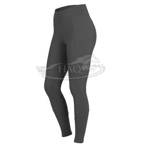 Pantalons d'équitation personnalisés avec logo, leggings d'équitation, coupe confortable, vêtements d'équitation quotidiens pour femmes - Product Image 1
