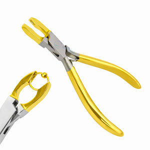 Alicates de Cierre de Anillas de Calidad Premium con Mordazas Doradas, Herramienta para Fabricación de Joyas, Reparación de Anillas de Salto y Trabajos Artesanales - Product Image 5