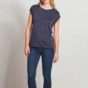 Diseño de Logotipo Personalizado, Camiseta de Verano para Mujer de Alta Calidad, Servicio OEM, 100% Algodón, Transpirable, de Secado Rápido, Informal, Largo Regular, Digital - Product Image 3