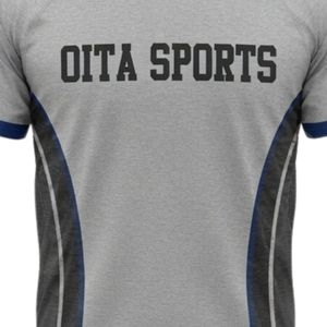 Unisex Gray Blue Sublimation Netball <b>Shirt</b> <b>Polyester</b> Short Sleeve Sportswear Athletic Team Uniform Performance Apparel - Product Image 6