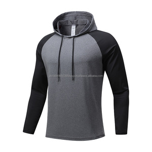 Sudadera con capucha de gimnasio para hombre, ropa deportiva personalizada, venta al por mayor, nuevo diseño personalizado para hombre, jersey de manga larga, sudadera de alta calidad para primavera y otoño - Product Image 3