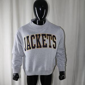 Sudaderas con cuello simulado de 450 GSM, personalizables con nombre, bordado aplicado, corte holgado, 100% algodón, felpa francesa. - Product Image 1